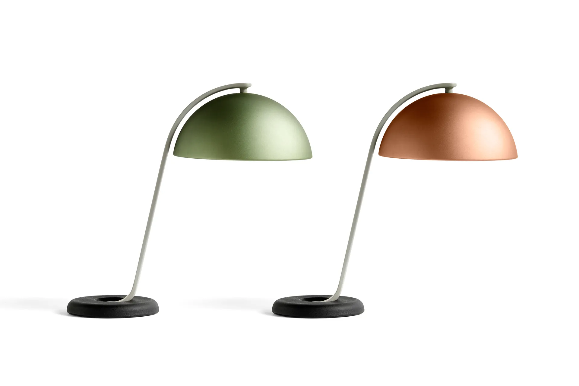 Cloche pöytävalaisin, Mocca anodised HAY