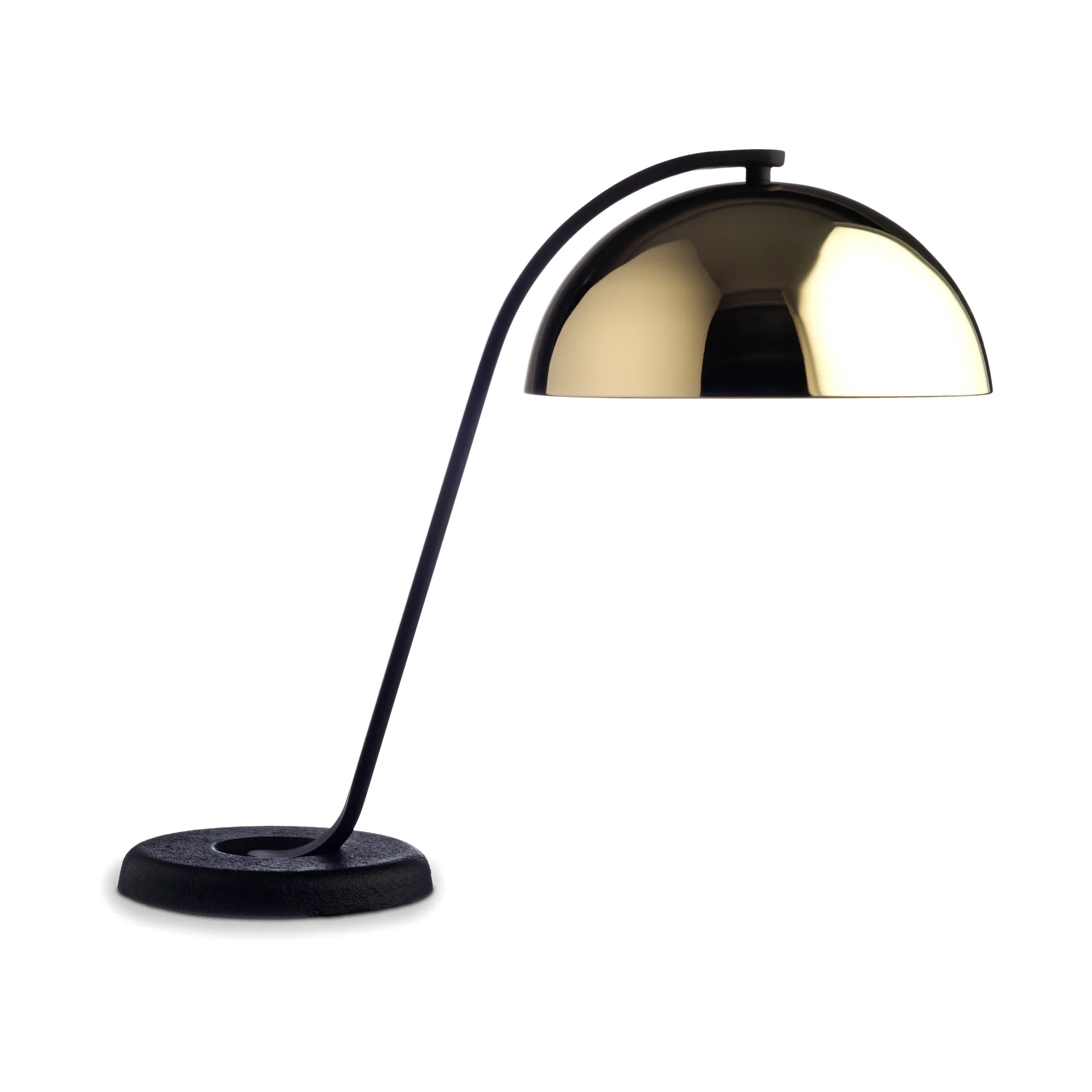 Cloche pöytävalaisin, Polished brass HAY