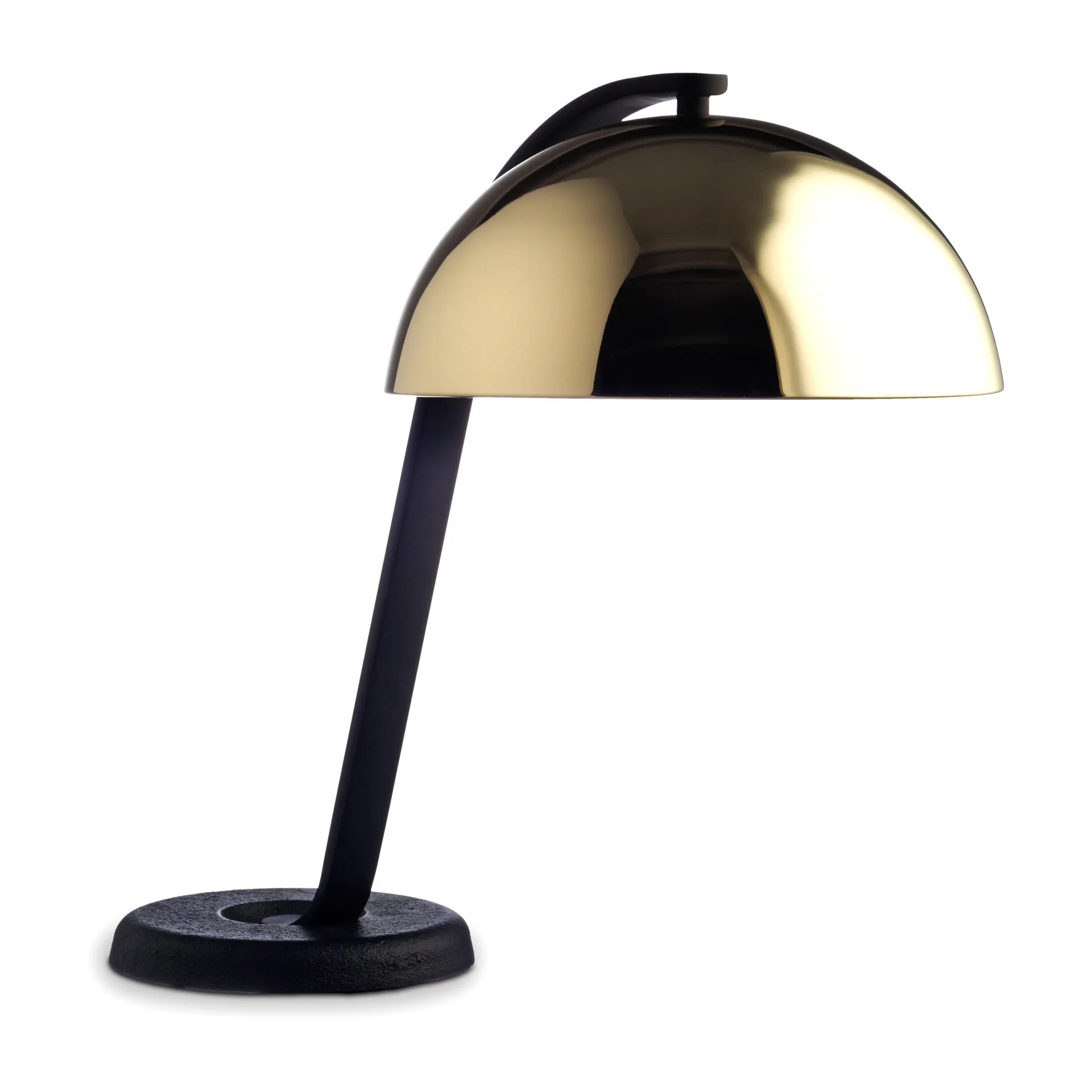 Cloche pöytävalaisin, Polished brass HAY