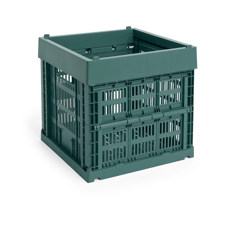 Colour Crate Cube 29.5x29.5 cm - Dark green - HAY