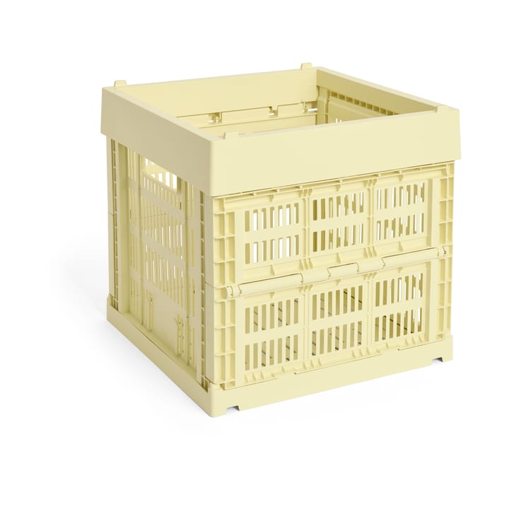 Colour Crate Cube 29.5x29.5 cm - Light yellow - HAY