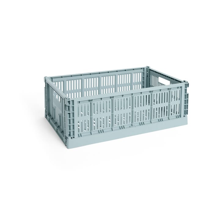 Colour Crate L 34,5 x 53 cm - Dusty blue - HAY
