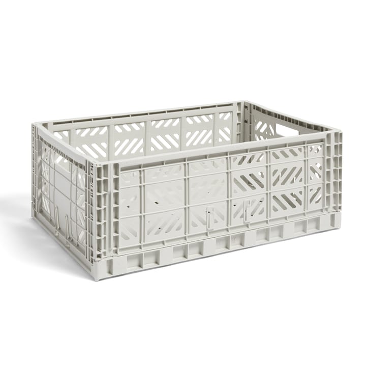 Colour Crate L 40 x 60 cm - Light grey - HAY