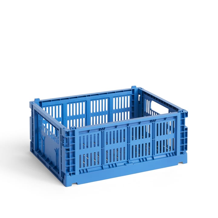 Colour Crate M 26,5 x 34,5 cm - Electric blue - HAY
