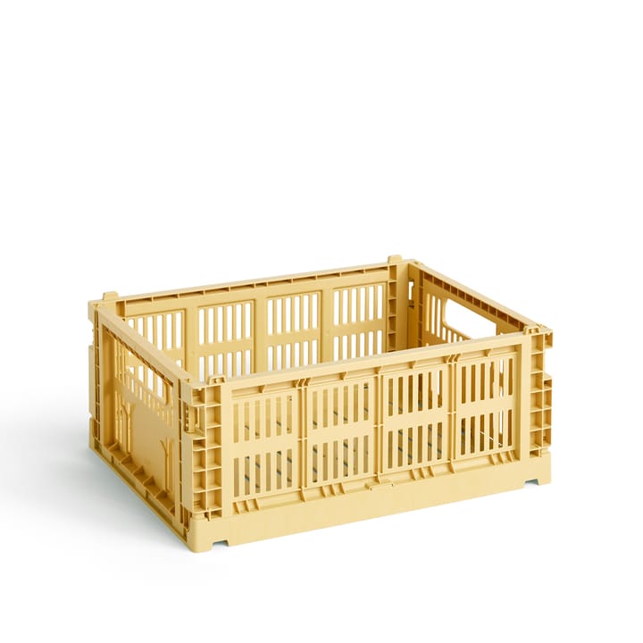 Colour Crate M 26,5 x 34,5 cm - Golden yellow - HAY