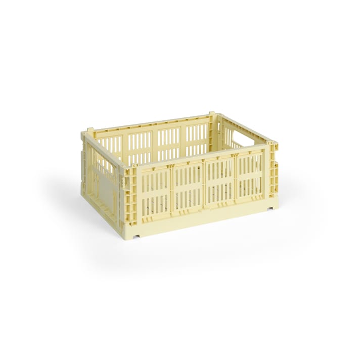 Colour Crate M 26,5 x 34,5 cm - Light yellow - HAY