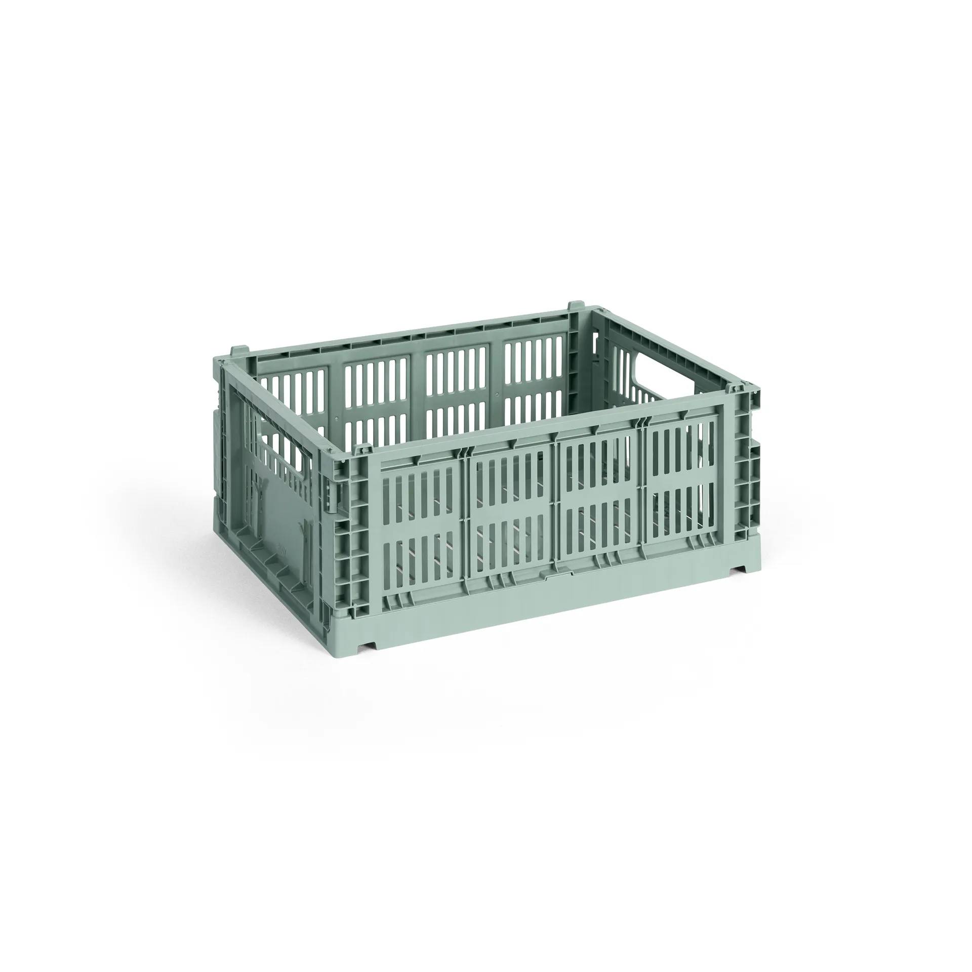 Colour Crate M 26,5 x 34,5 cm, Sage green HAY