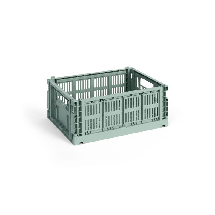 Colour Crate M 26,5 x 34,5 cm - Sage green - HAY