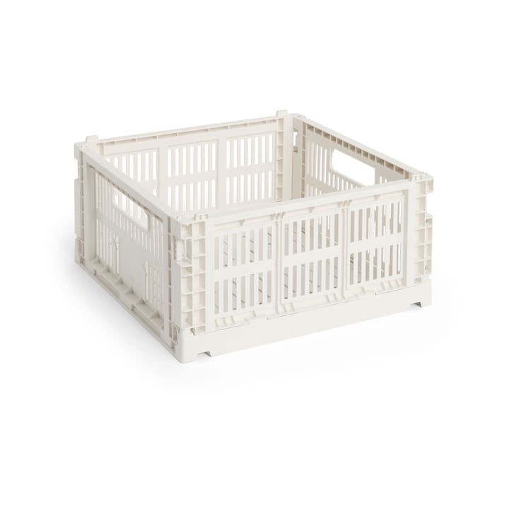 Colour Crate M Square 29.5x29.5 cm - Off white - HAY