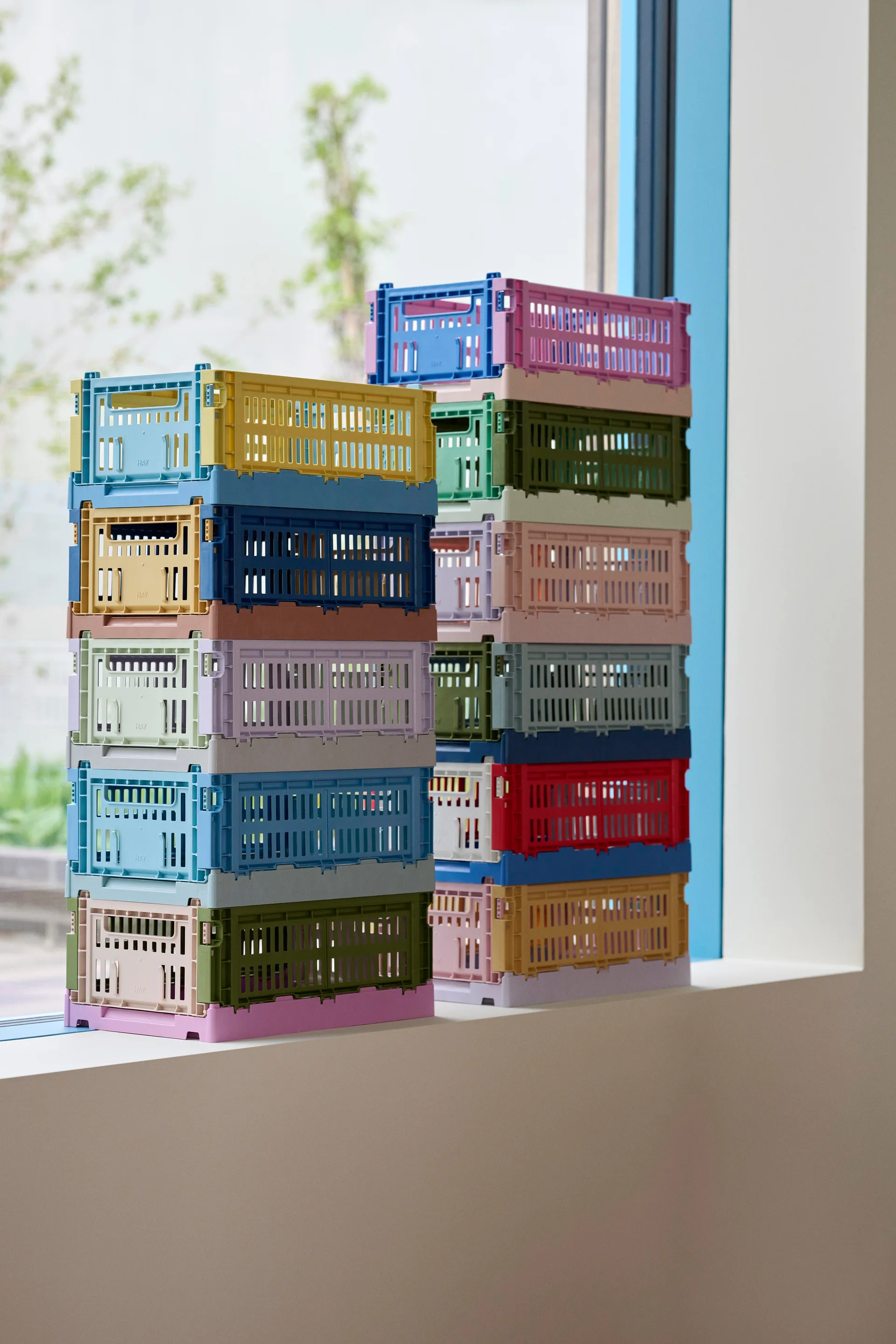 Colour Crate Mix S 17 x 26,5 cm, Dark blue HAY