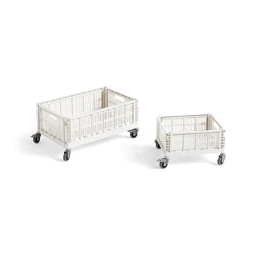 Colour Crate -pyörä 4-pakkaus - Medium - HAY