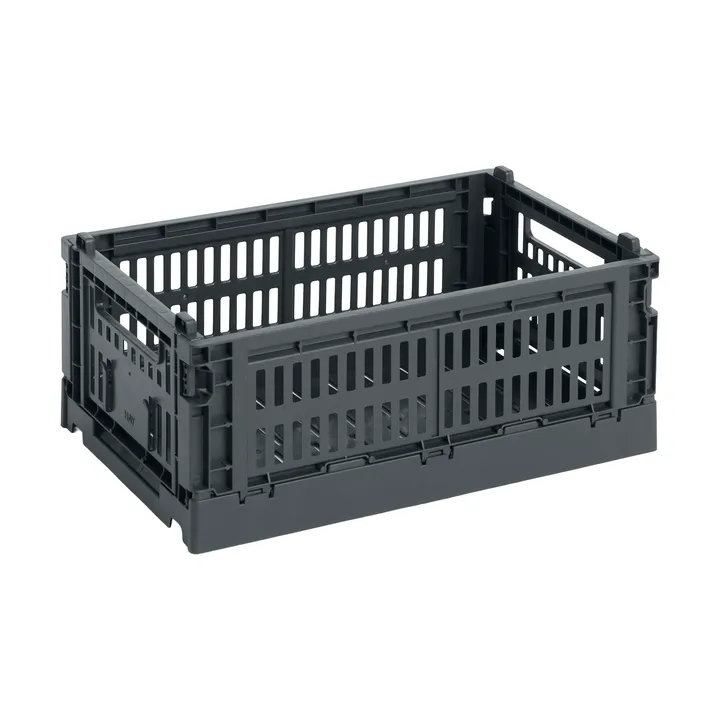 Colour Crate S 17 x 26,5 cm - Charcoal - HAY
