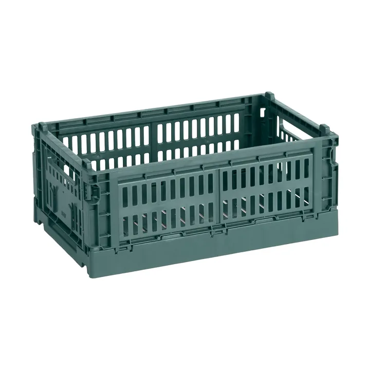 Colour Crate S 17 x 26,5 cm - Dark green - HAY