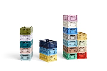 Colour Crate S 17 x 26,5 cm - Dark mint - HAY