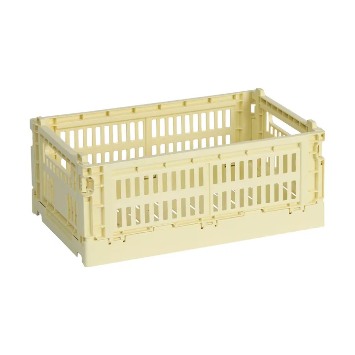 Colour Crate S 17 x 26,5 cm - Light yellow - HAY