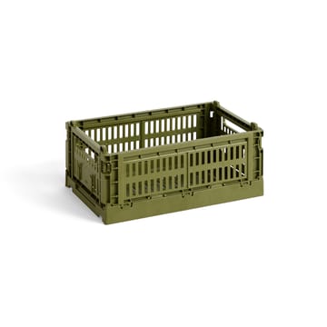 Colour Crate S 17 x 26,5 cm - Olive - HAY