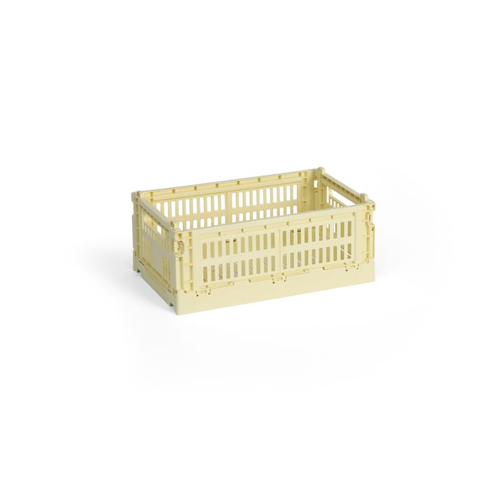 Colour Crate S 17x26,5 cm - Light yellow - HAY