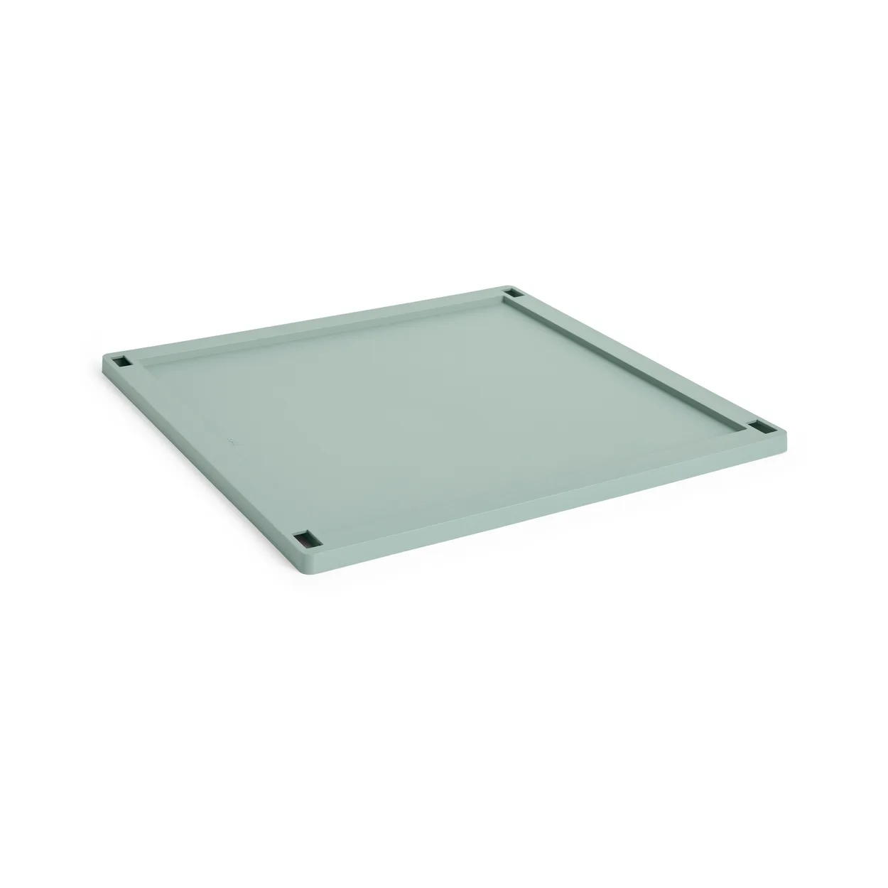 HAY Colour Crate Square kansi plastic large Sage green