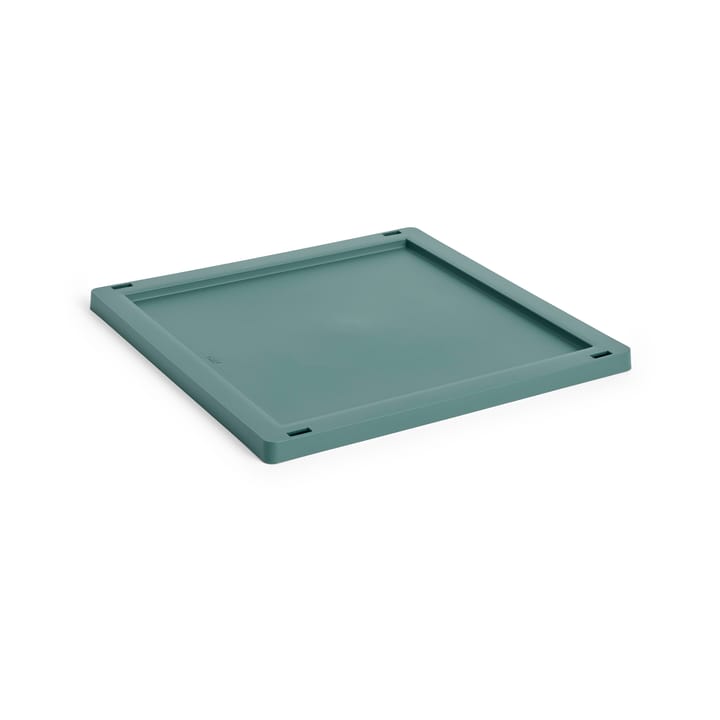 Colour Crate Square/Cube kansi plastic medium - Dark green - HAY