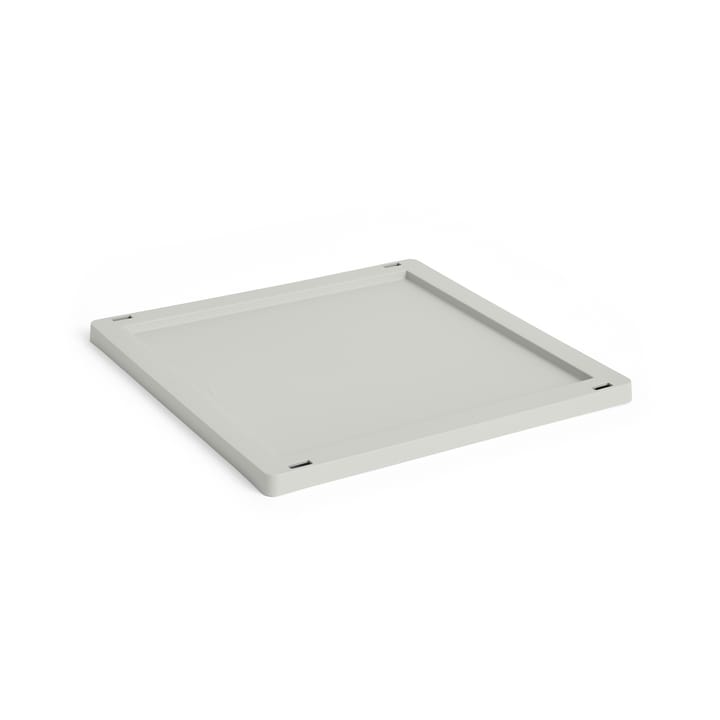 Colour Crate Square/Cube kansi plastic medium - Grey - HAY