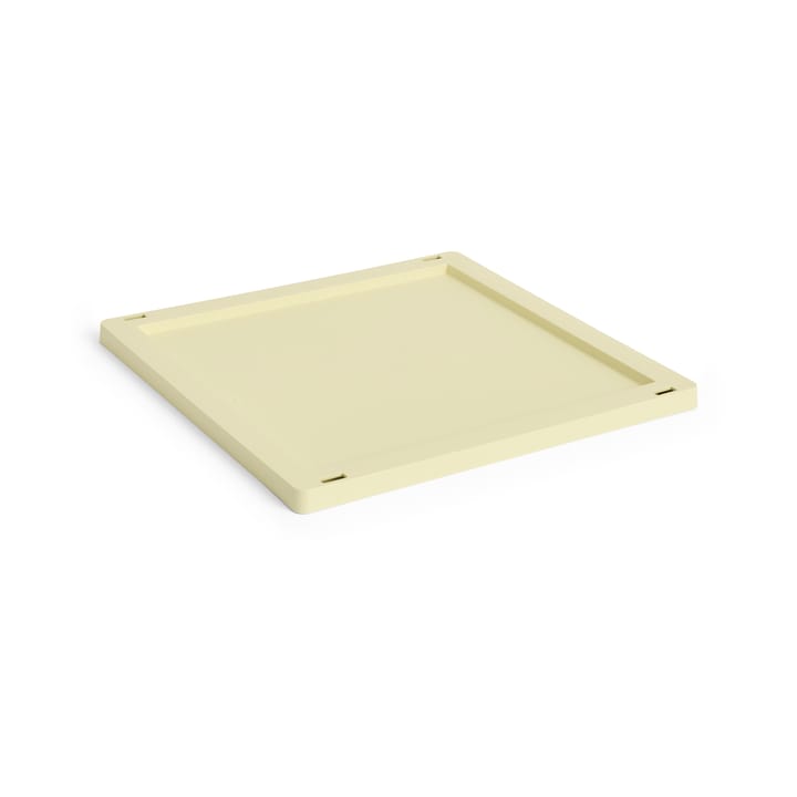 Colour Crate Square/Cube kansi plastic medium - Light yellow - HAY