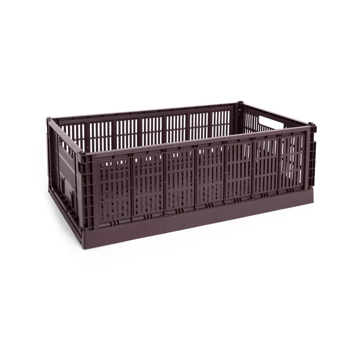 Colour Crate XL 42x68 cm - Bordeaux - HAY
