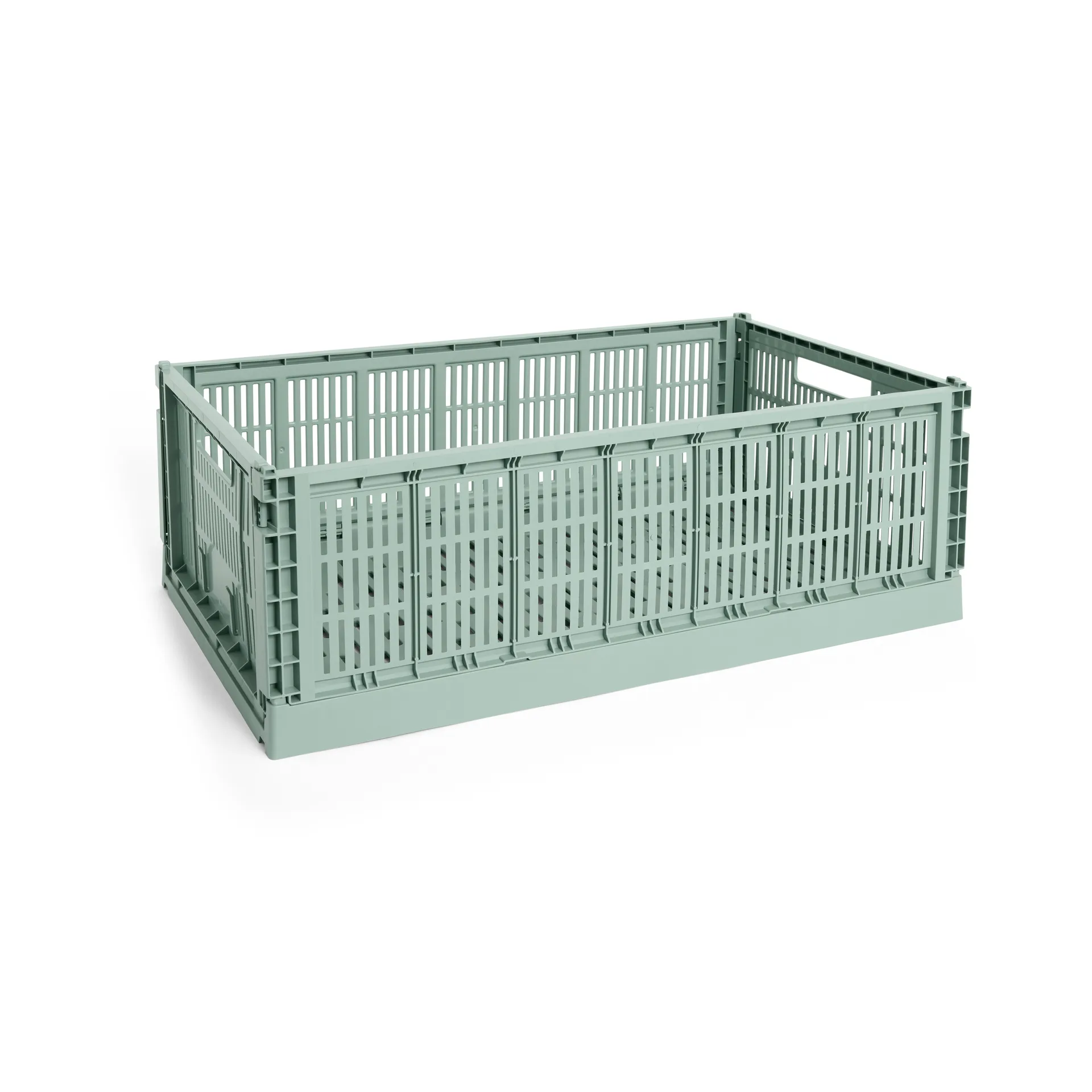 Colour Crate XL 42x68 cm, Sage green HAY