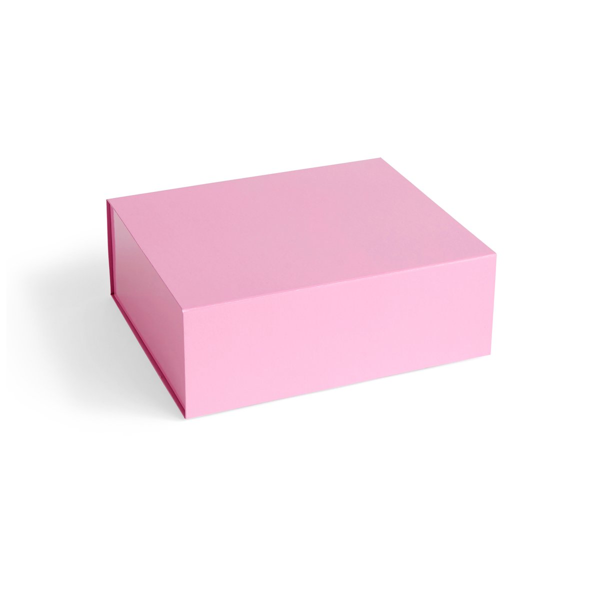 HAY Colour Storage M kannellinen laatikko 29,5×35 cm Light pink