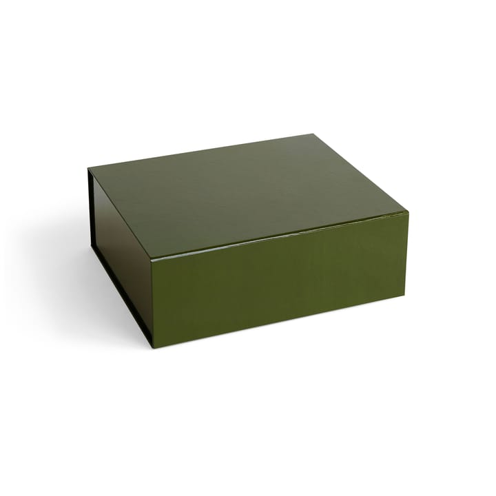 Colour Storage M kannellinen laatikko 29,5x35 cm, Olive HAY