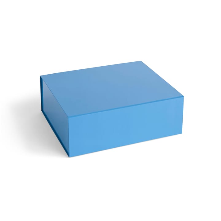 Colour Storage M kannellinen laatikko 29,5x35 cm - Sky blue - HAY