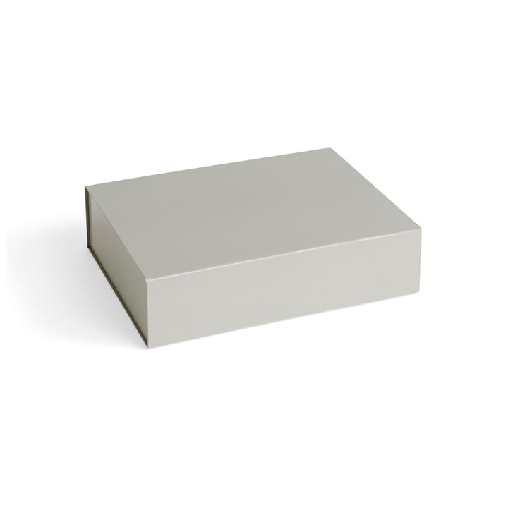 Colour Storage S kannellinen laatikko 25,5x33 cm - Grey - HAY