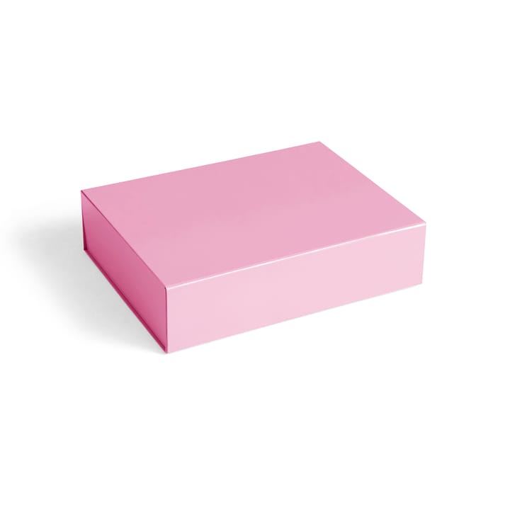 Colour Storage S kannellinen laatikko 25,5x33 cm - Light pink - HAY