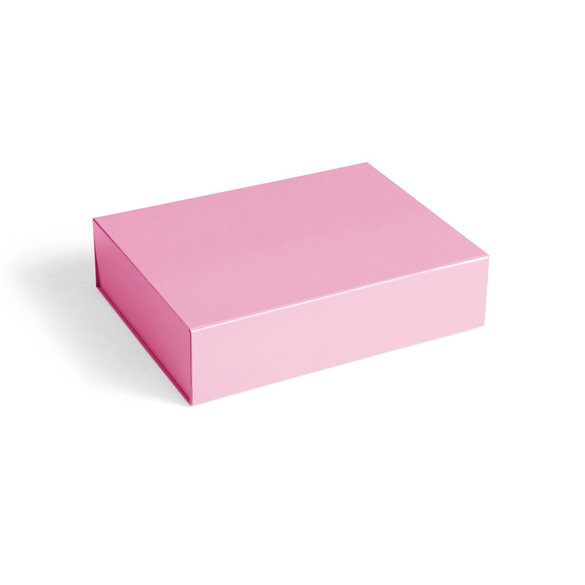 HAY Colour Storage S kannellinen laatikko 25,5×33 cm Light pink