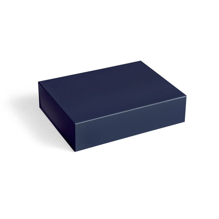 Colour Storage S kannellinen laatikko 25,5x33 cm - Midnight blue - HAY