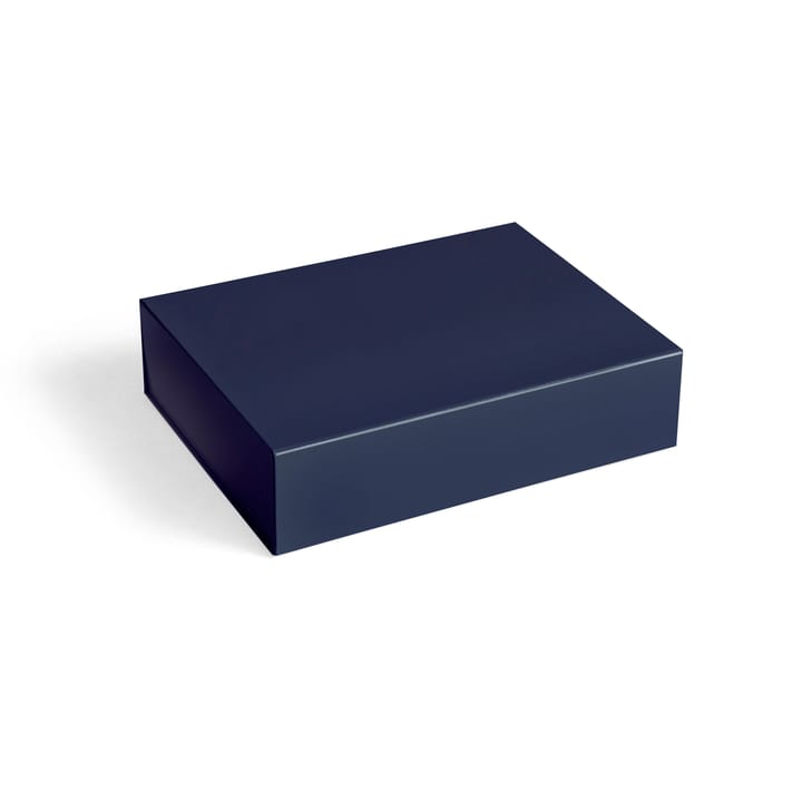 Colour Storage S kannellinen laatikko 25,5x33 cm, Midnight blue HAY