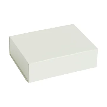 Colour Storage XS laatikko kannella 16,5x22,5 cm - Chalk white - HAY