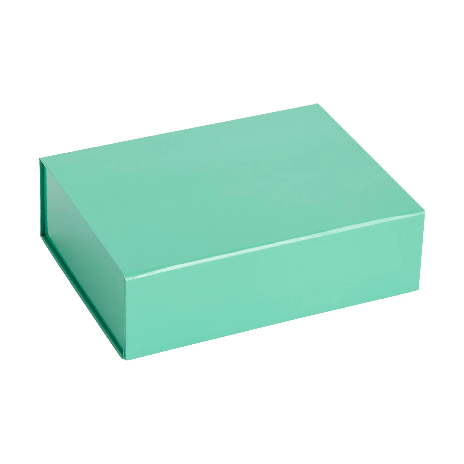 Colour Storage XS laatikko kannella 16,5x22,5 cm, Emerald green HAY