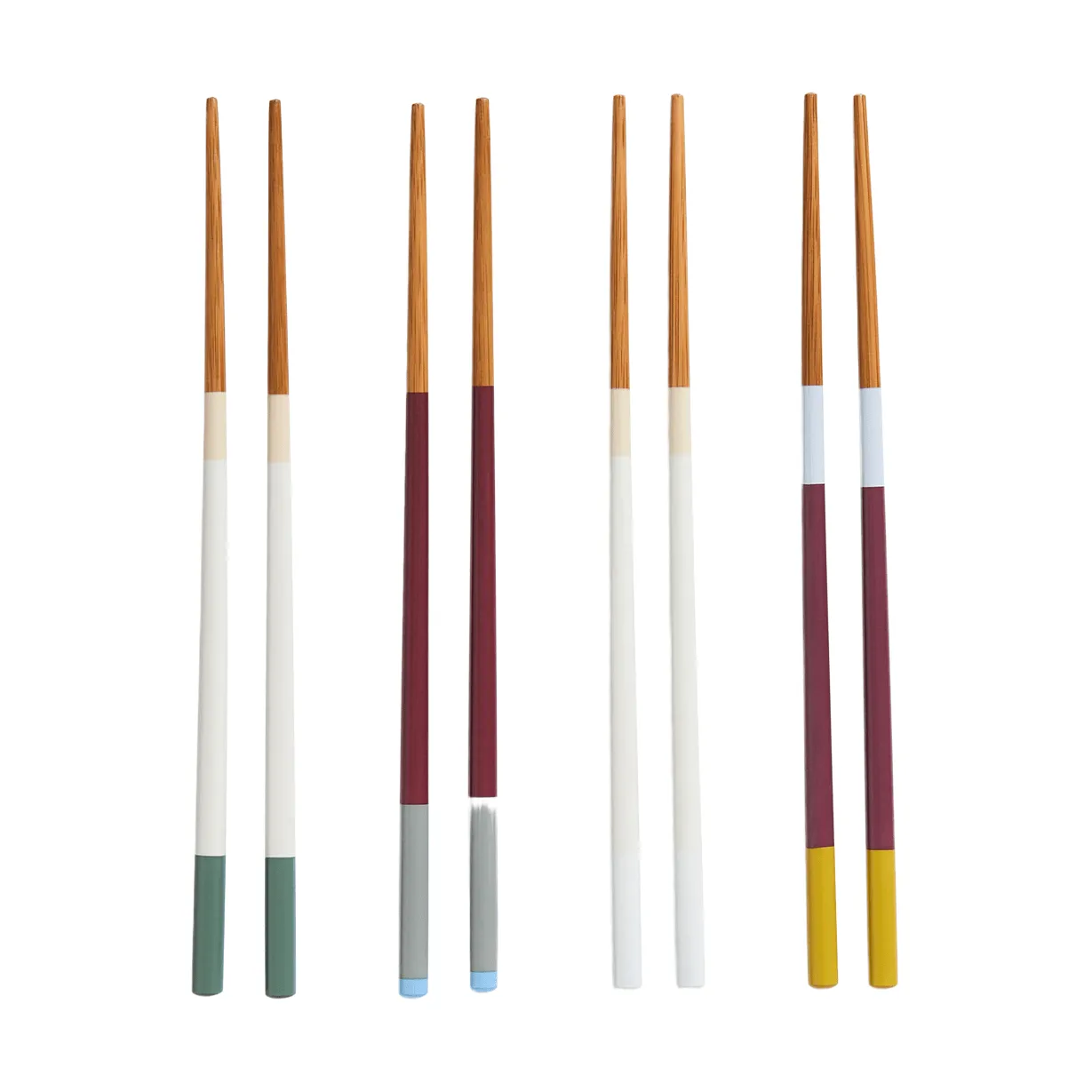 Colour syömäpuikot 4-pack, Hieno HAY