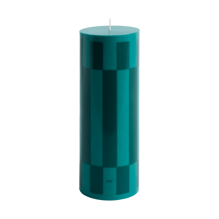 Column Candle pöytäkynttilä large 25 cm - Green-dark green - HAY