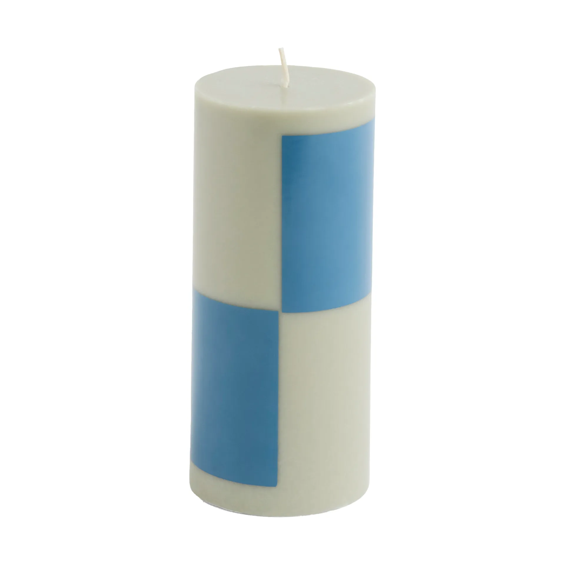 Column Candle pöytäkynttilä small 15 cm, Grey-blue HAY