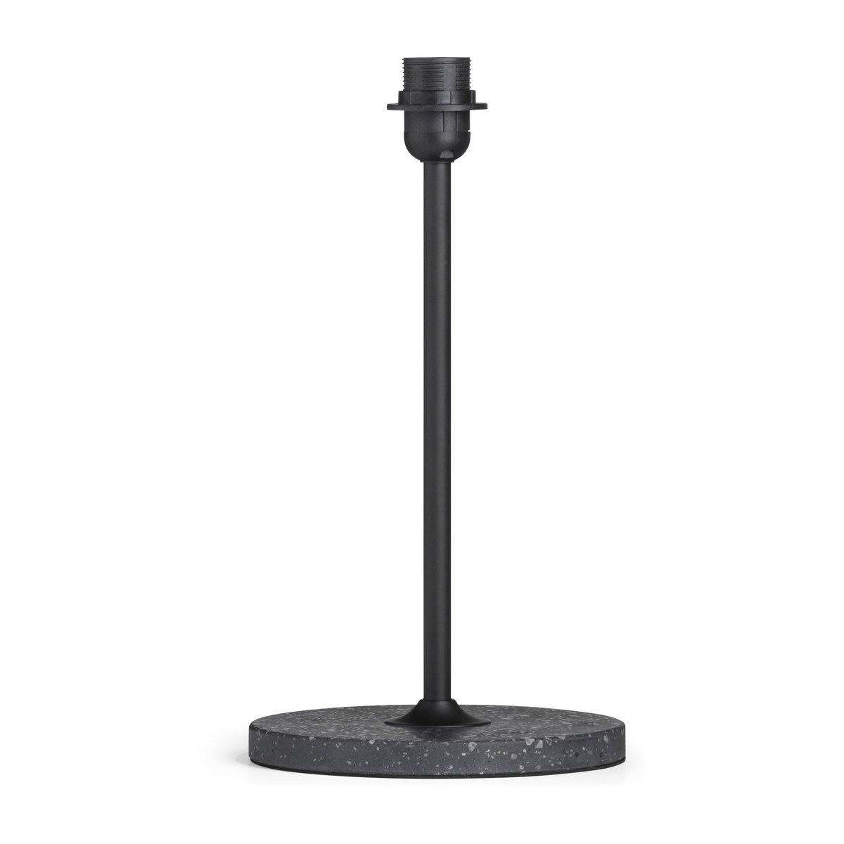 HAY Common lampunjalka 39 cm Soft black-black terrazzo