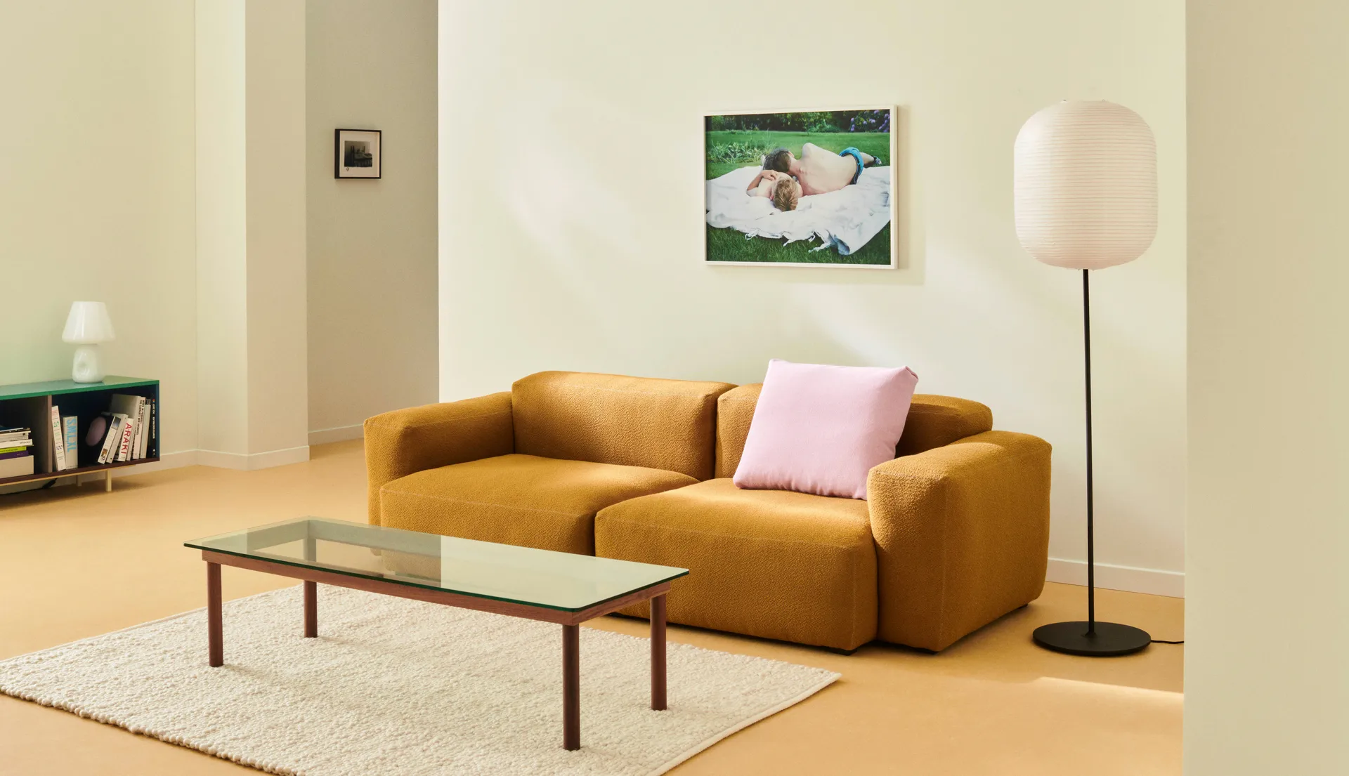 Common lattiateline 129 cm, Soft black-soft black HAY