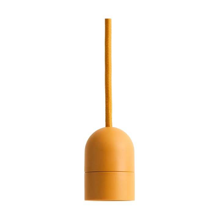 Common Pendant Cord setriippuvalaisin Ø12 cm - Amber yellow - HAY