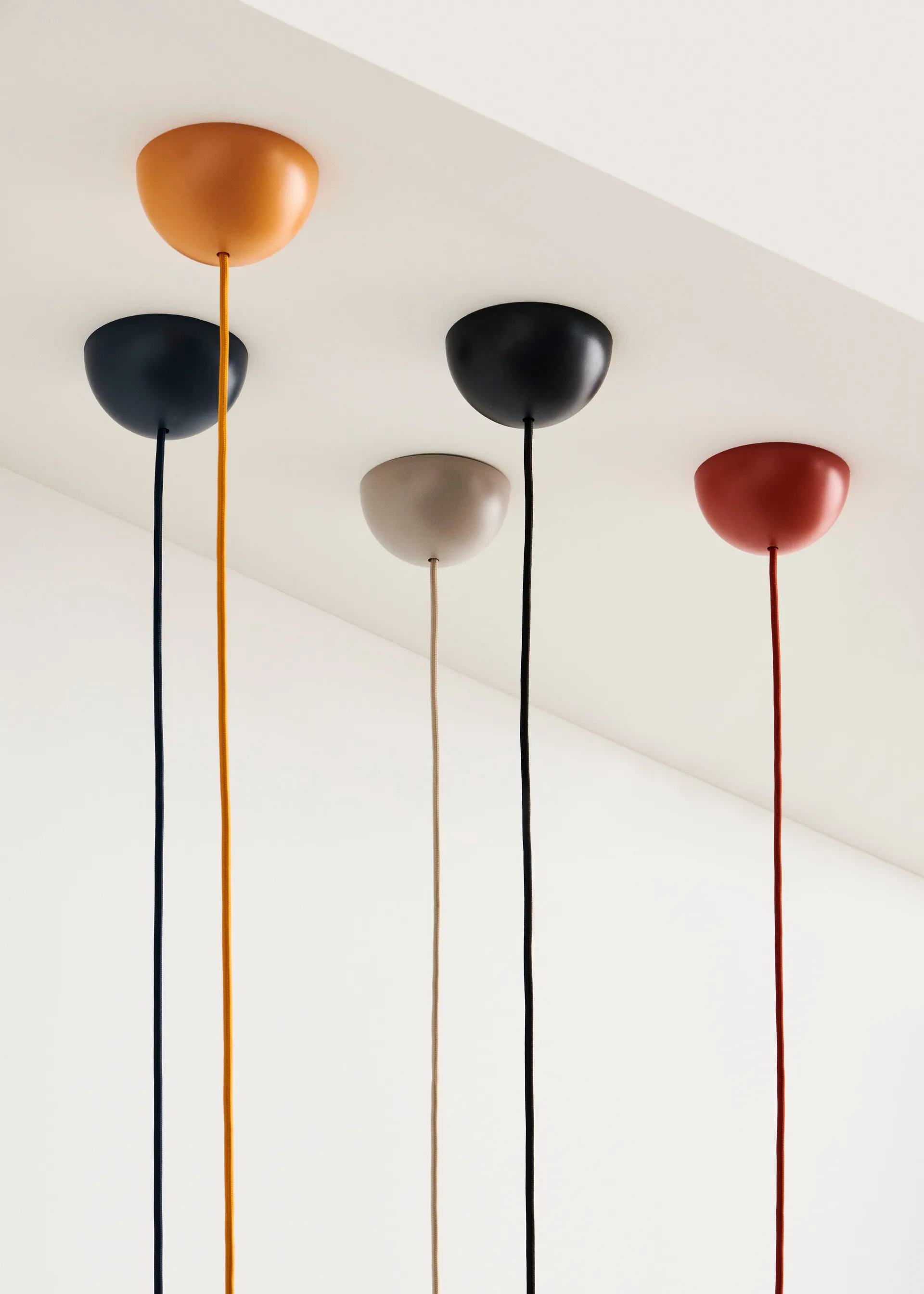 Common Pendant Cord setriippuvalaisin Ø12 cm, Pastel lilac HAY