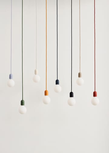 Common Pendant Cord setriippuvalaisin Ø12 cm - Soft black - HAY
