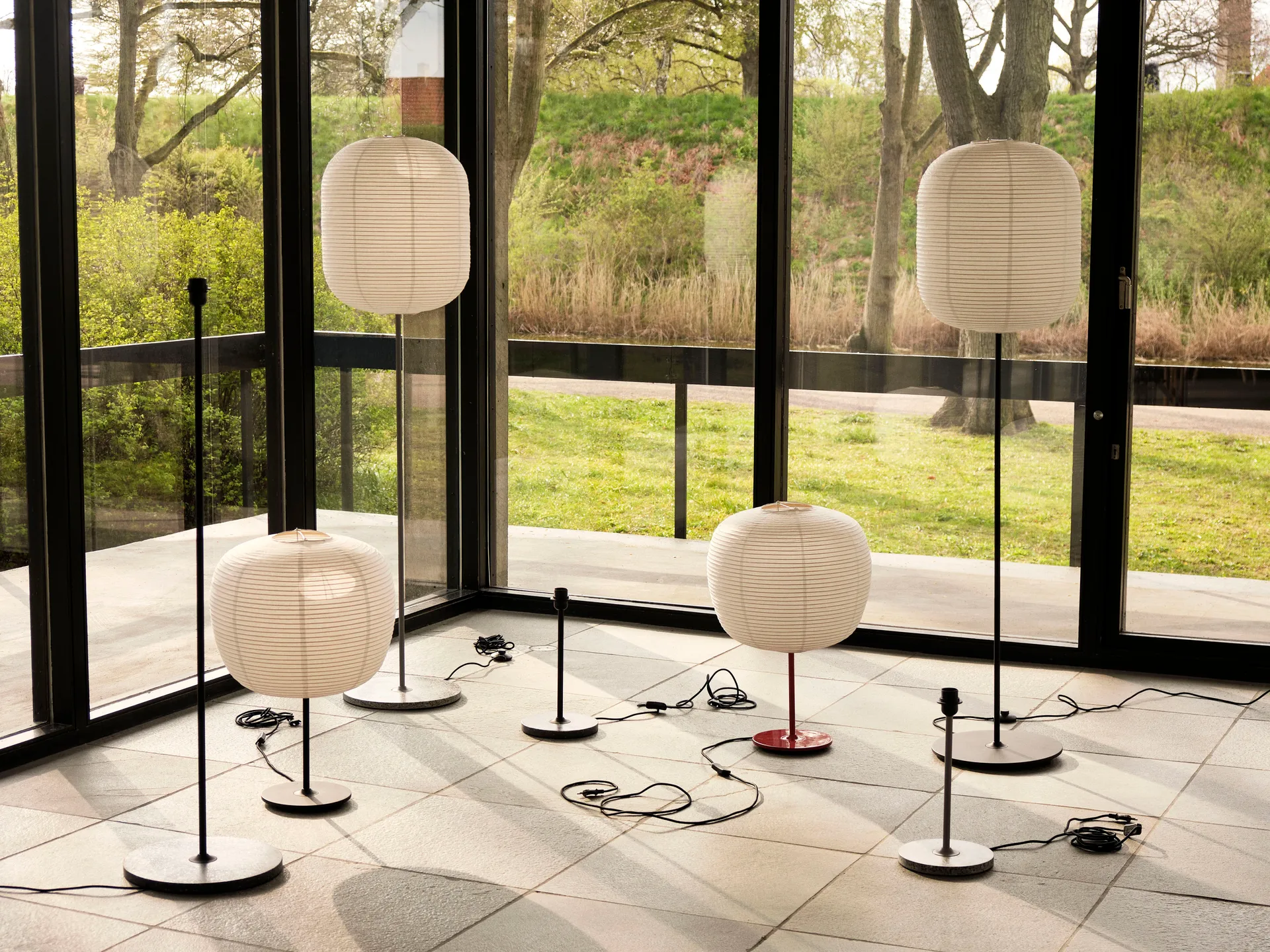 Common Rice paper lampunvarjostin, Oblong HAY