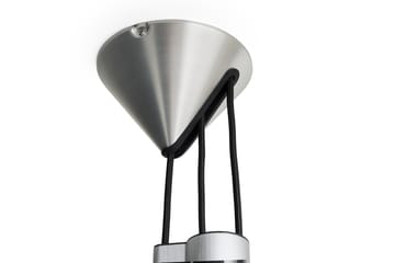 Compass Adjustable riippuvalaisin 43 cm - Harjattu alumiini - HAY