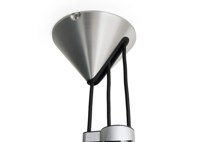 Compass Adjustable riippuvalaisin 43 cm, Harjattu alumiini HAY