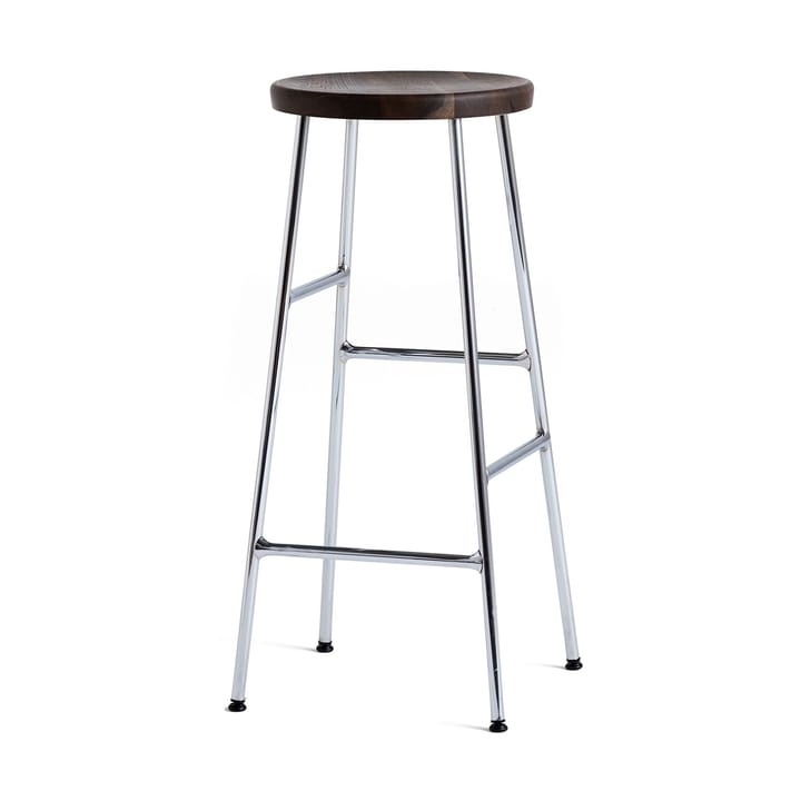 Cornet baarijakkara 75 cm - Smoked oiled oak-chrome - HAY