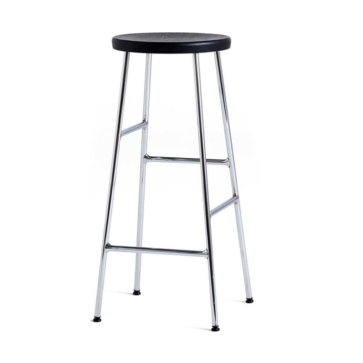 Cornet baarijakkara 75 cm - Soft black oak-chrome - HAY